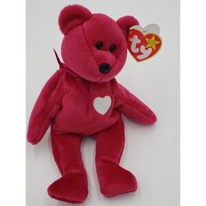 Rare Retired Valentina Ty Beanie Baby with Errors